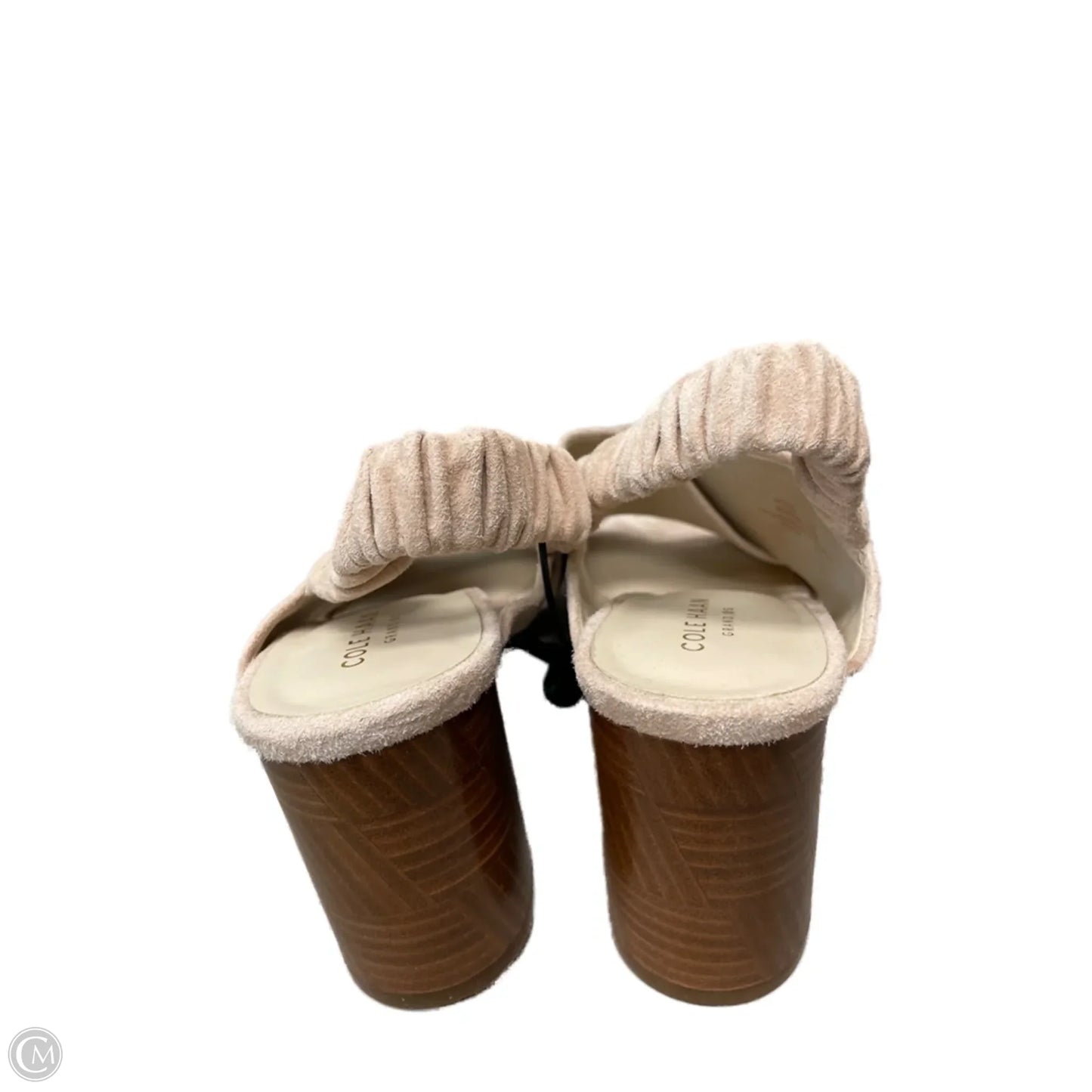 Sandals Heels Block By Cole-haan In Pink, Size: 7.5