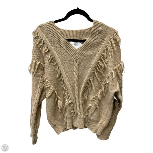 Sweater By Shein In Tan, Size: S