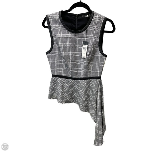 Tunic Sleeveless By Bcbgmaxazria In Black & White, Size: S
