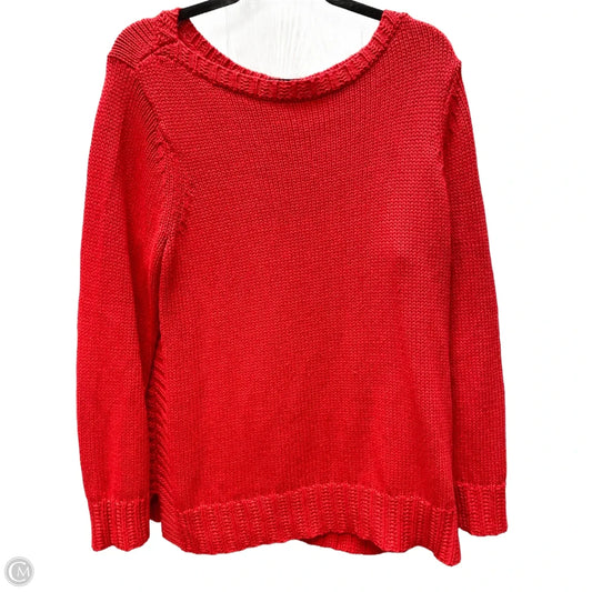 Sweater By Lauren By Ralph Lauren In Orange, Size: 2x