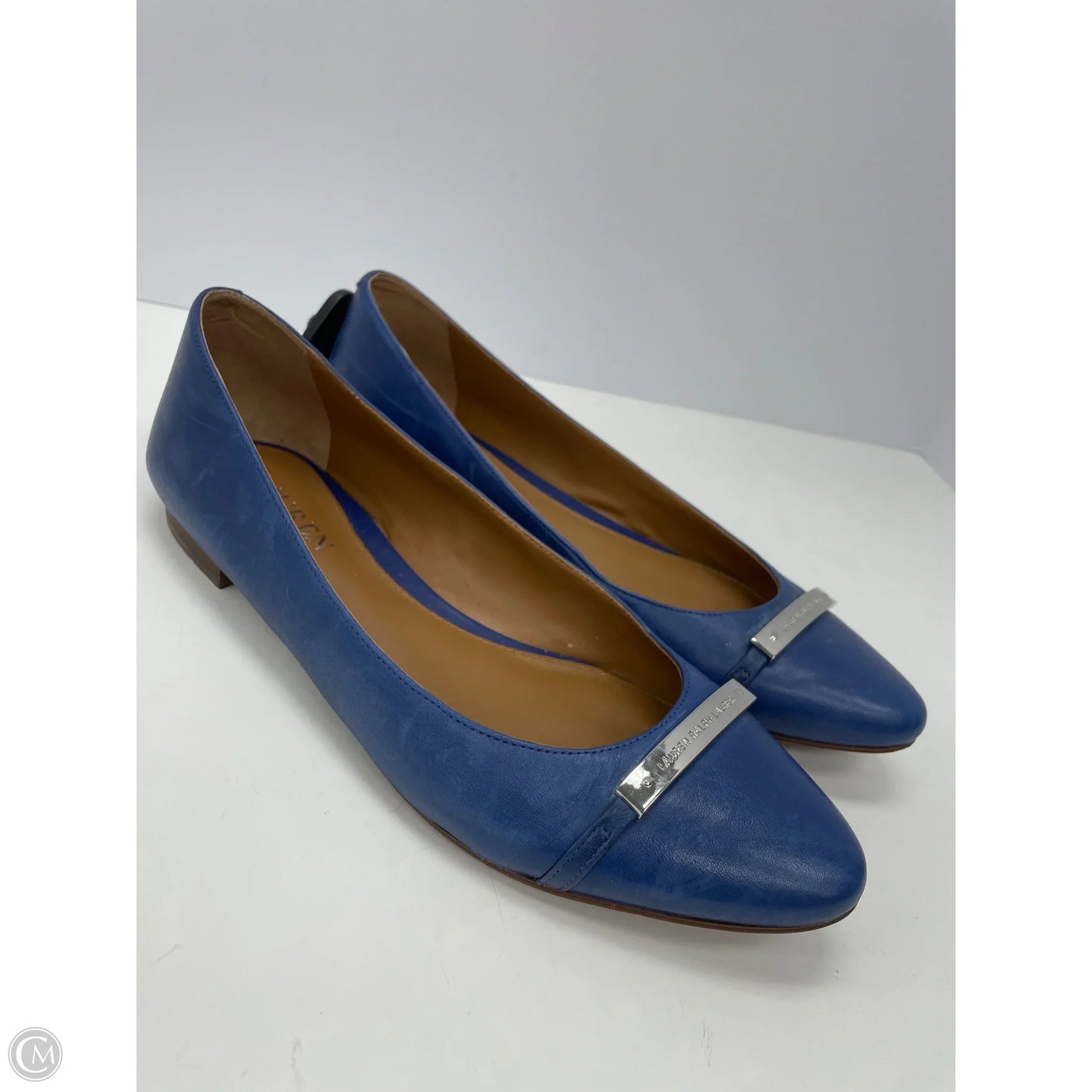 Shoes Flats By Lauren By Ralph Lauren In Blue, Size: 8.5