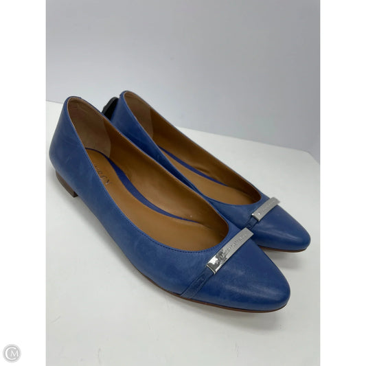 Shoes Flats By Lauren By Ralph Lauren In Blue, Size: 8.5