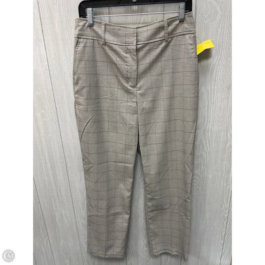 Pants Dress By Joie In Plaid Pattern, Size: 8