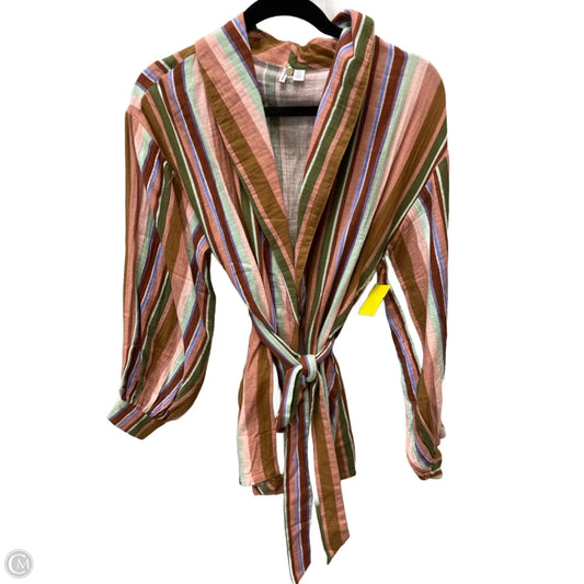 Cardigan By Nordstrom In Striped Pattern, Size: M