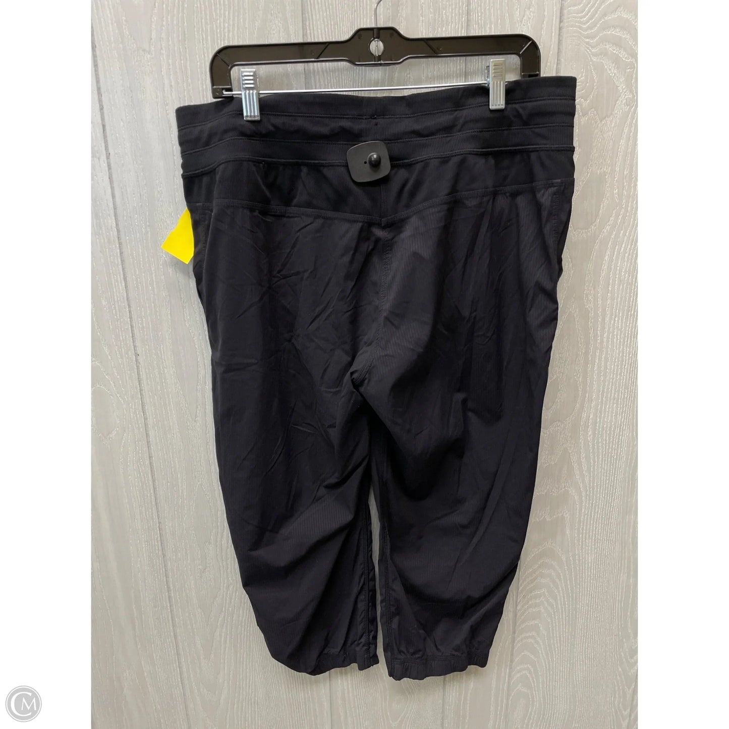Athletic Capris By Lululemon In Black, Size: 12