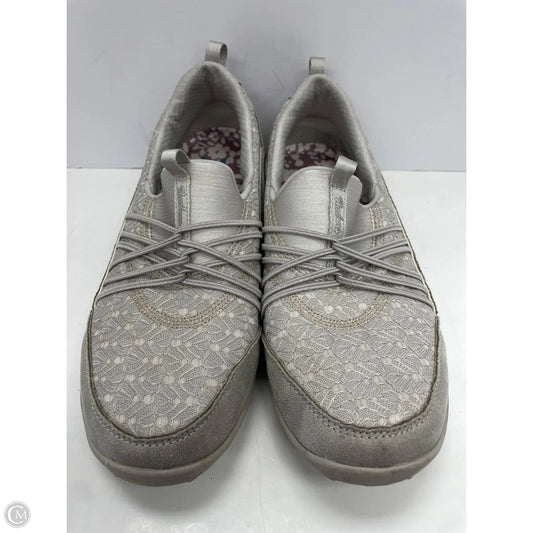 Shoes Sneakers By Skechers In Taupe, Size: 8