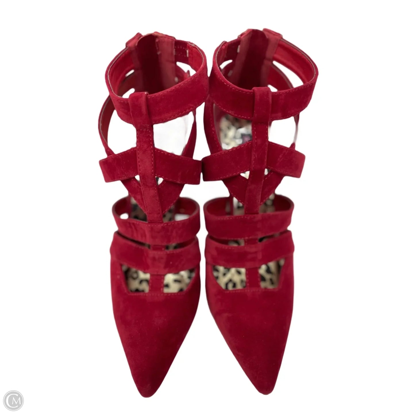 Shoes Heels Stiletto By Dollhouse In Red, Size: 9