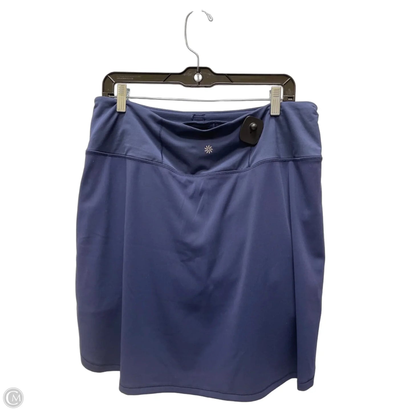 Athletic Skort By Athleta In Navy, Size: L