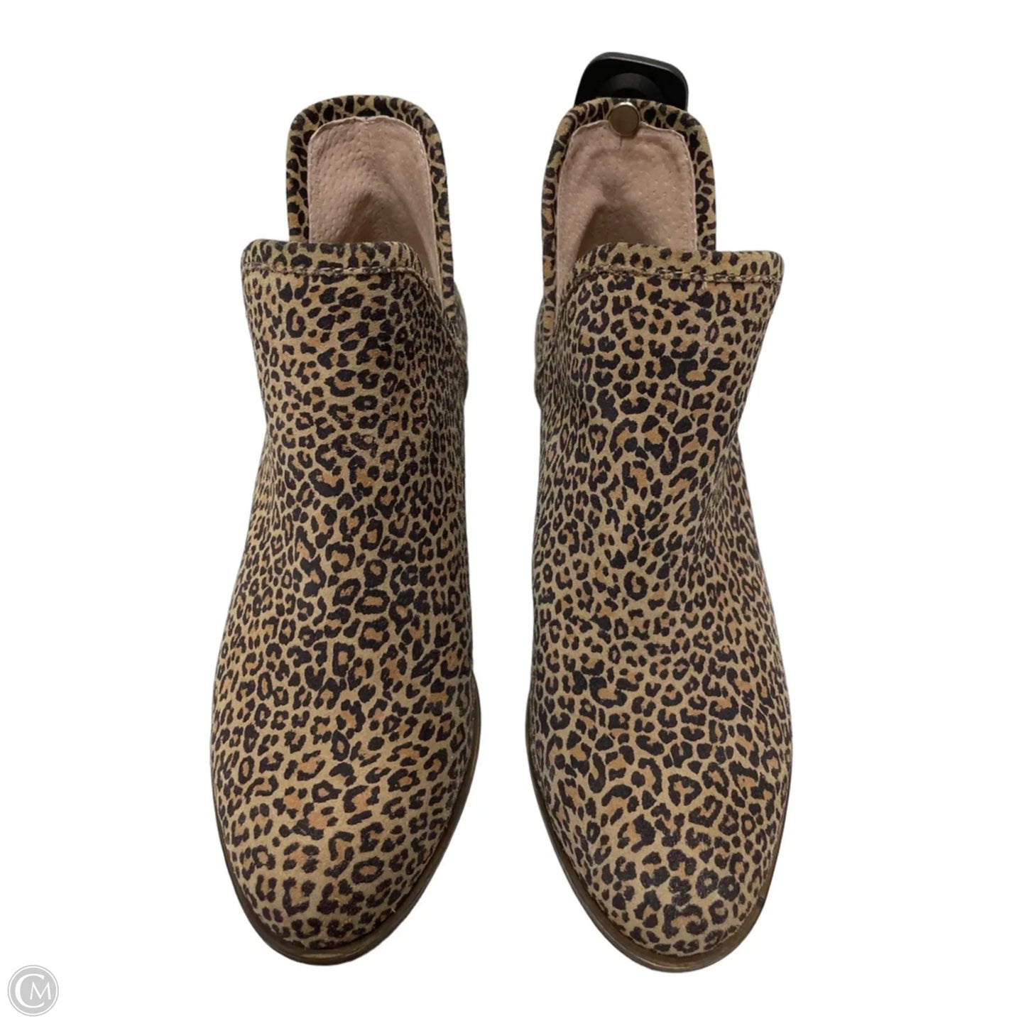 Boots Ankle Flats By Lucky Brand In Animal Print, Size: 8