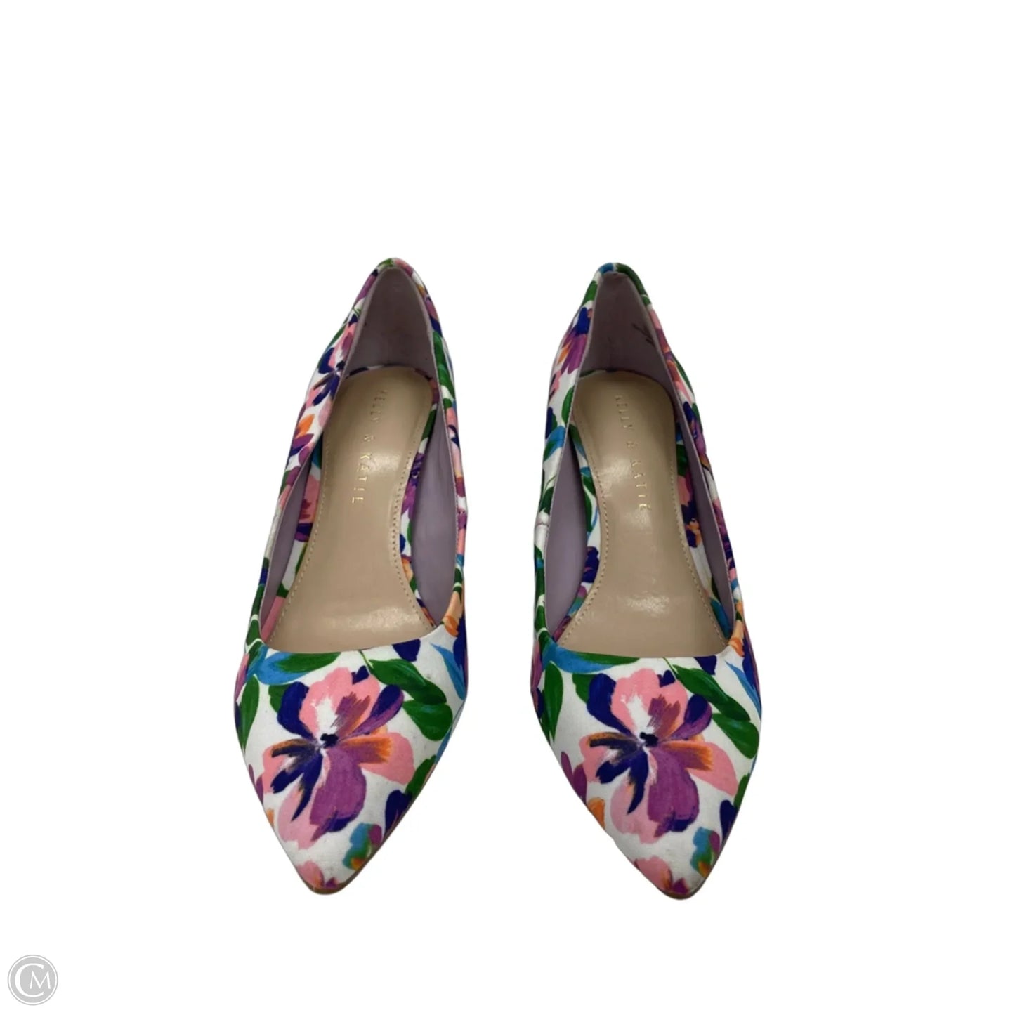 Shoes Heels Stiletto By Kelly And Katie In Floral Print, Size: 6.5