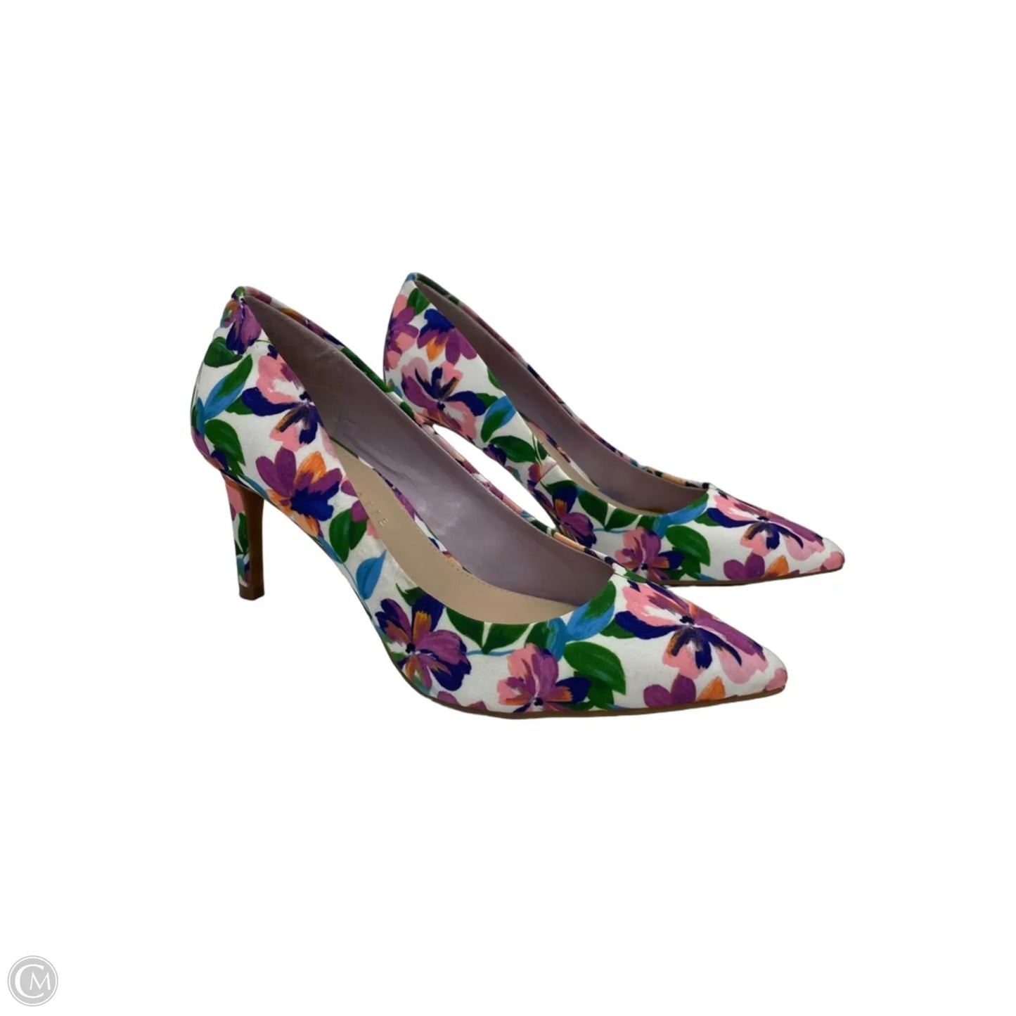 Shoes Heels Stiletto By Kelly And Katie In Floral Print, Size: 6.5