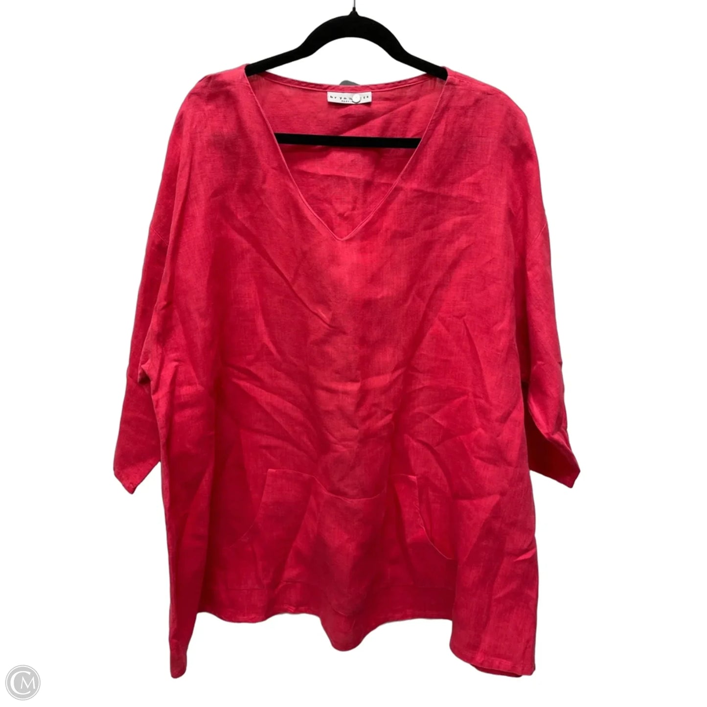 Tunic Short Sleeve By Bryn Walker In Coral, Size: 2x