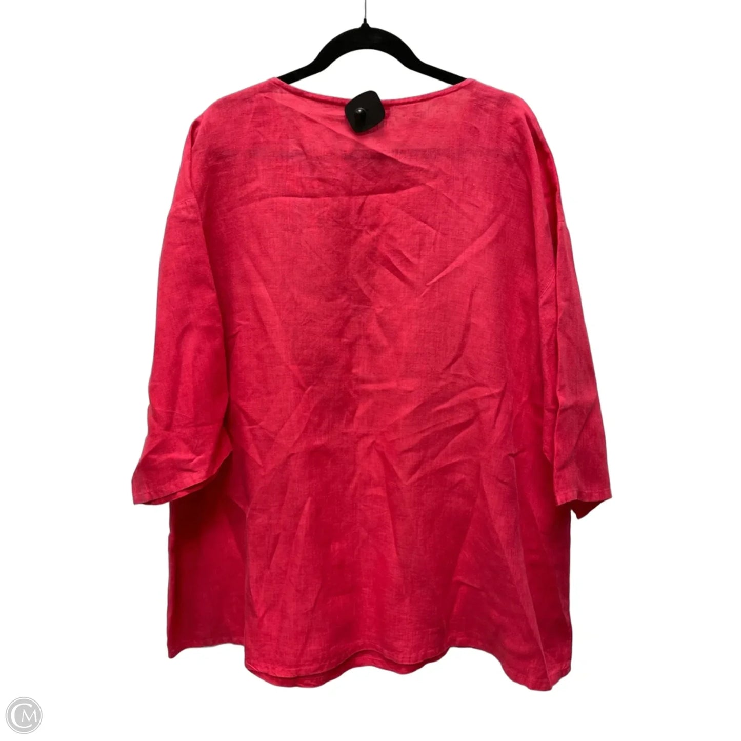 Tunic Short Sleeve By Bryn Walker In Coral, Size: 2x