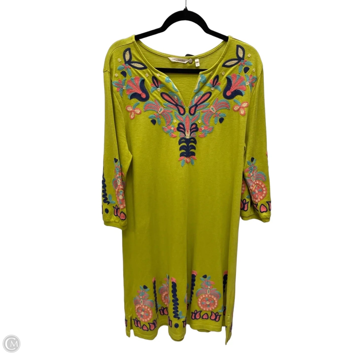 Dress Casual Short By Soft Surroundings In Green, Size: M