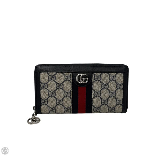 Wallet Luxury Designer By Gucci, Size: Large