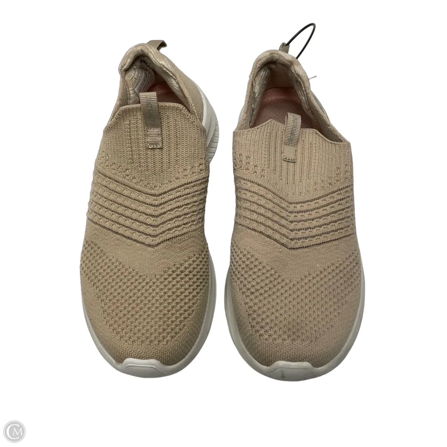 Shoes Sneakers By Skechers In Tan, Size: 6.5