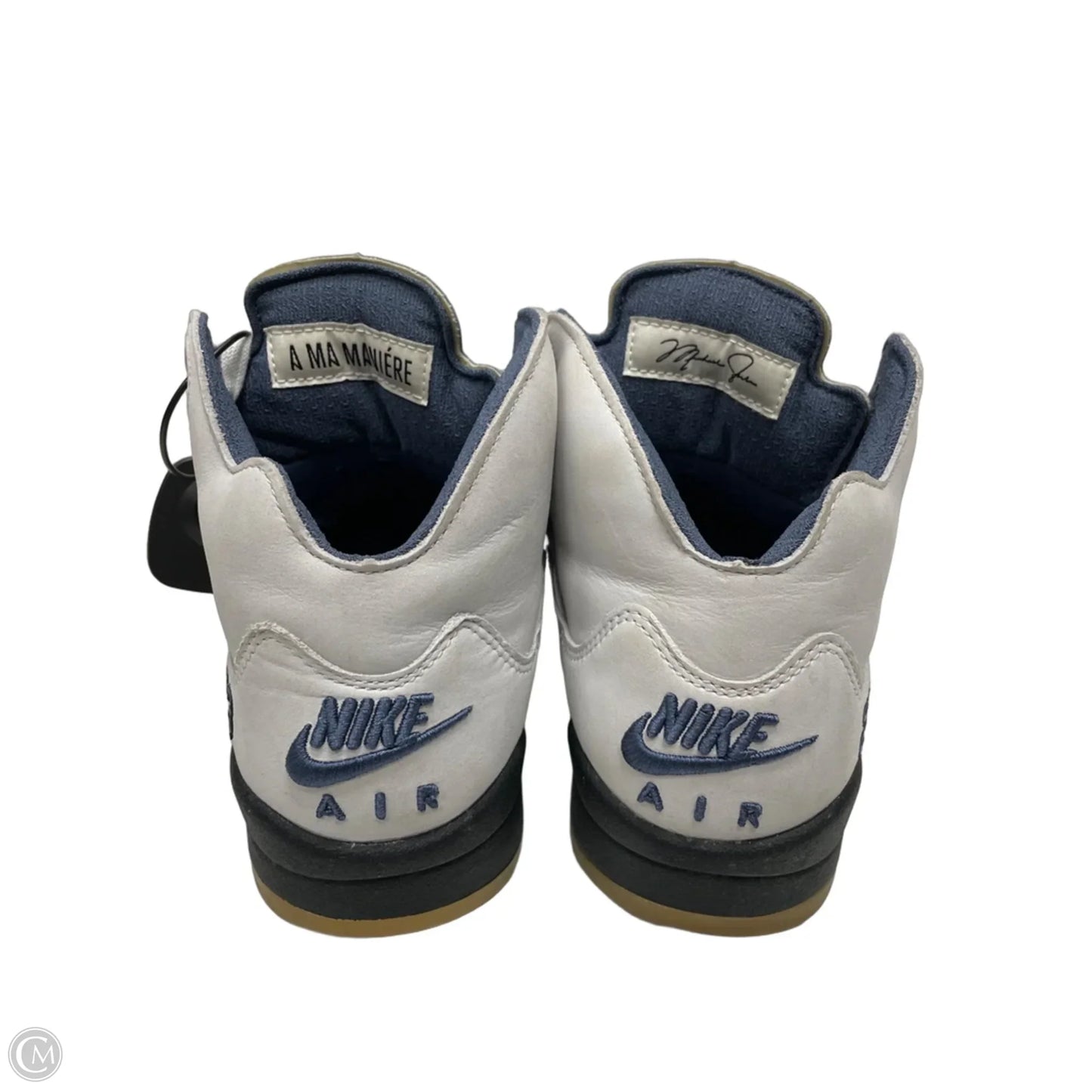 Shoes Sneakers By Nike In Grey & Tan, Size: 7