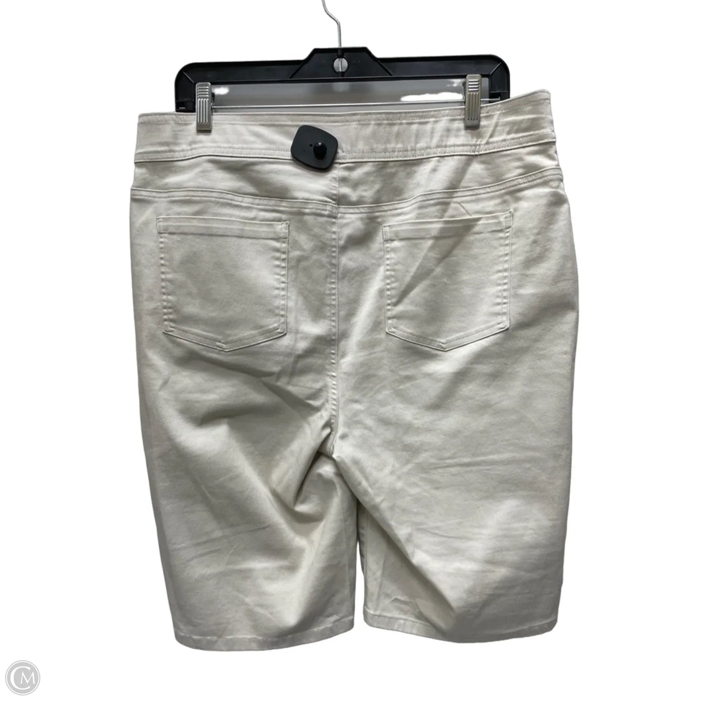 Shorts By Kim Rogers In Tan, Size: 14