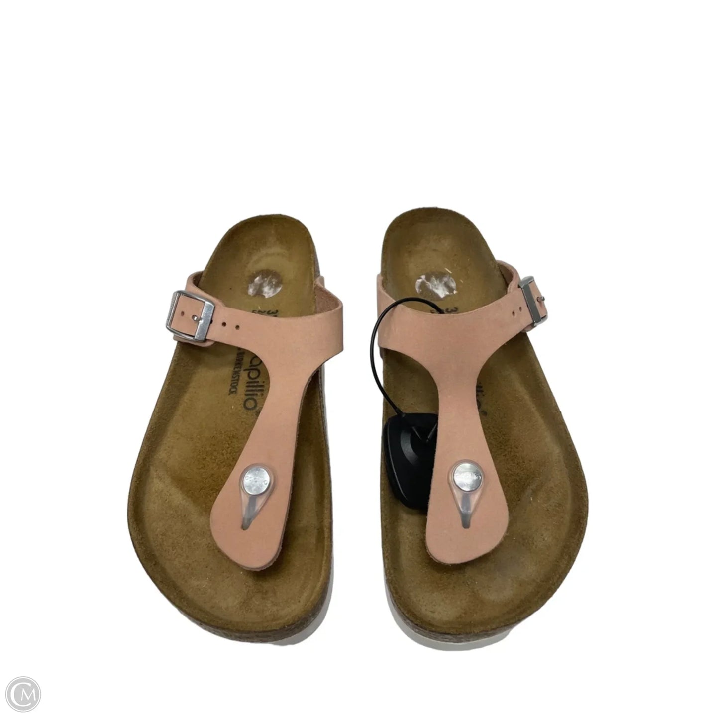 Sandals Heels Platform By Birkenstock In Pink, Size: 6