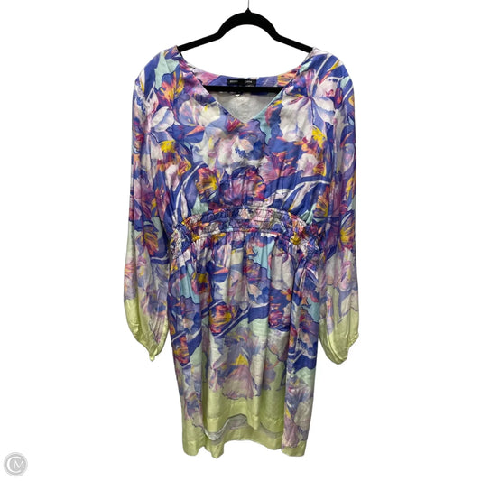 Dress Casual Short By Boston Proper In Floral Print, Size: L