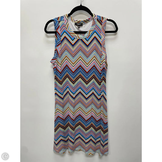Dress Casual Short By Premise In Geometric Pattern, Size: M