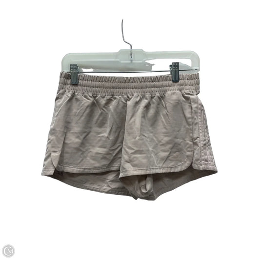Athletic Shorts By Adidas In Tan, Size: L