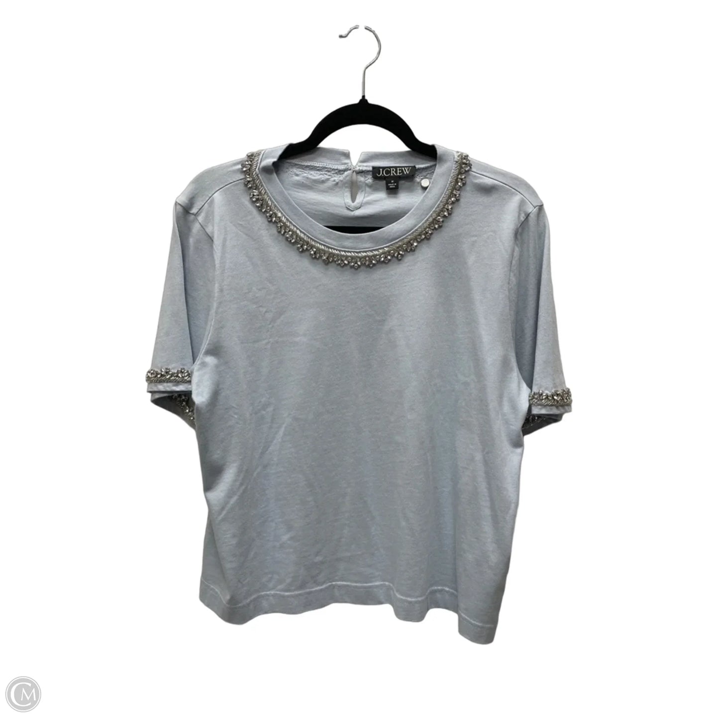 Top Short Sleeve By J. Crew In Blue, Size: M