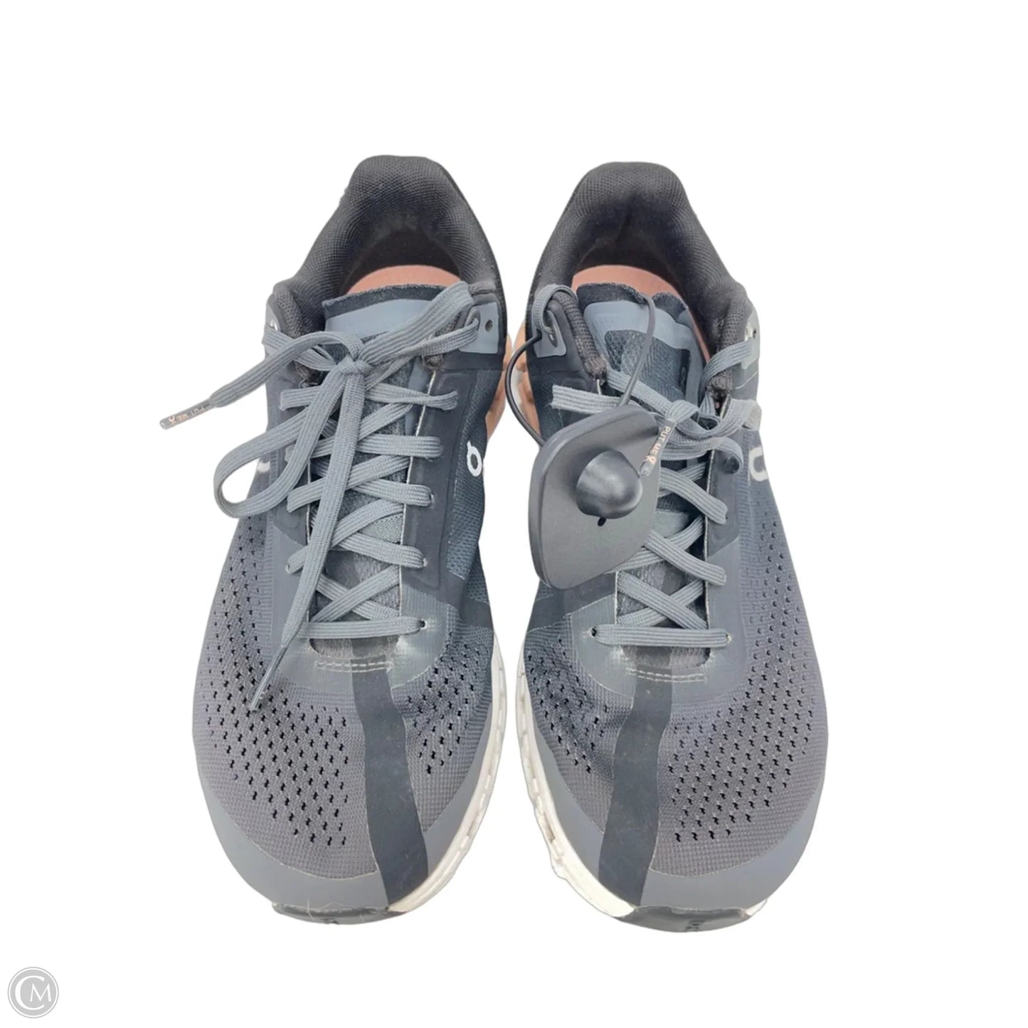 Shoes Athletic By On In Black & Grey, Size: 6.5