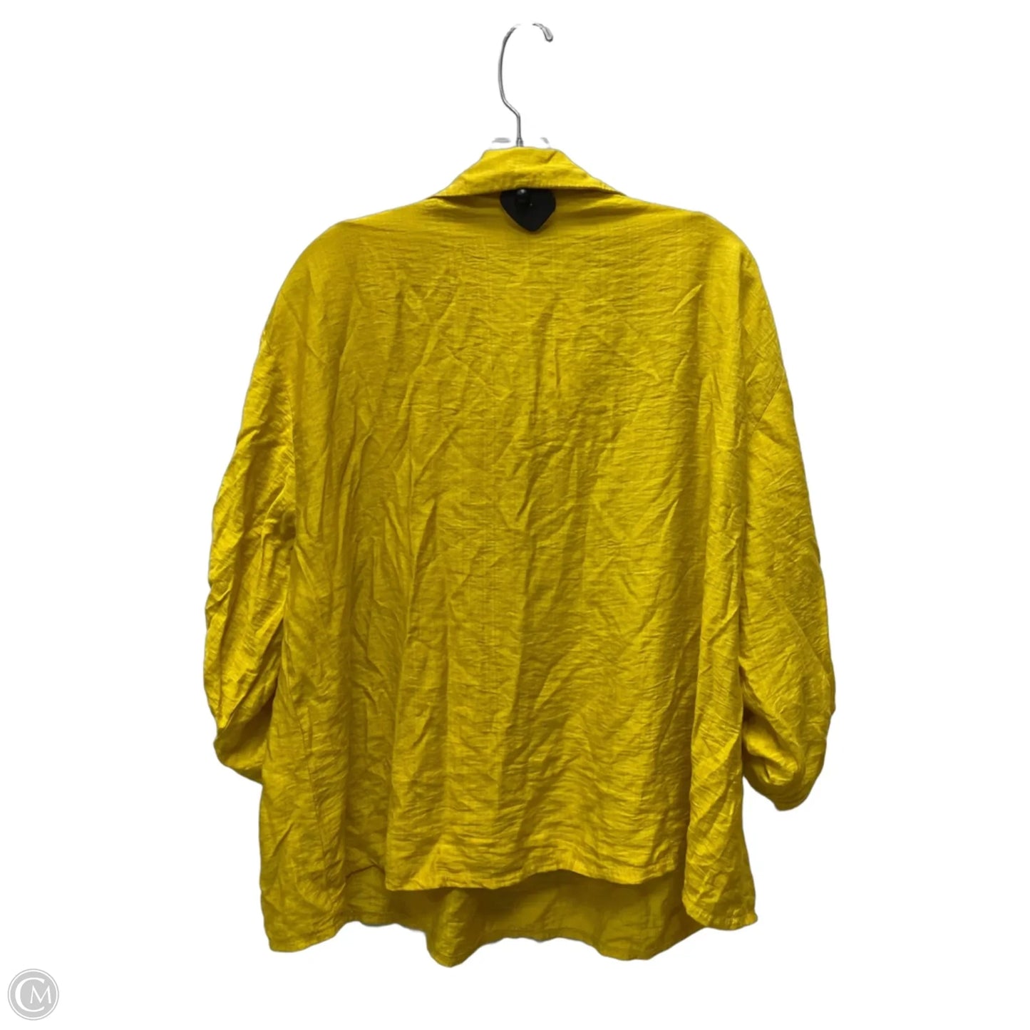 Pants Set 2pc By Shein In Yellow, Size: 2x