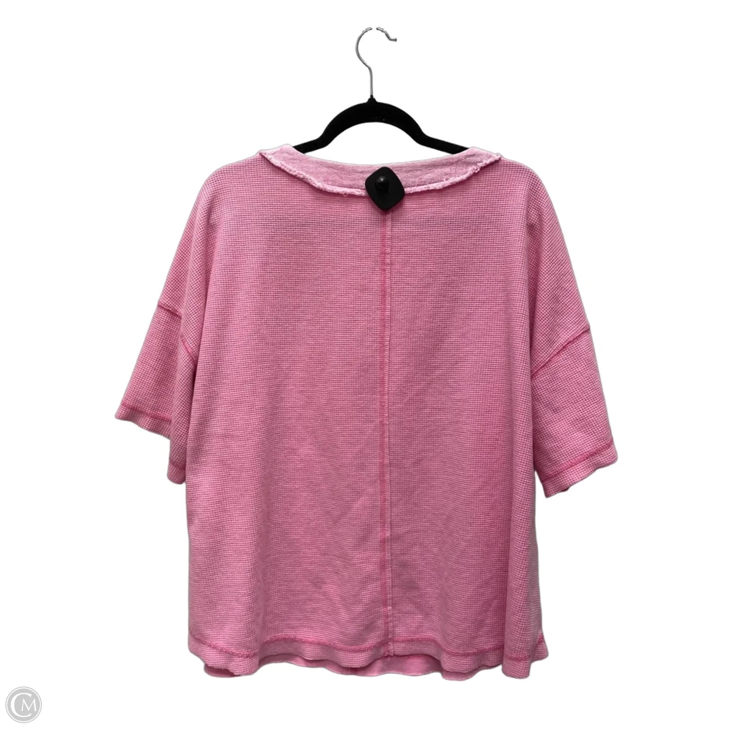 Top Short Sleeve By New In In Pink, Size: 2x