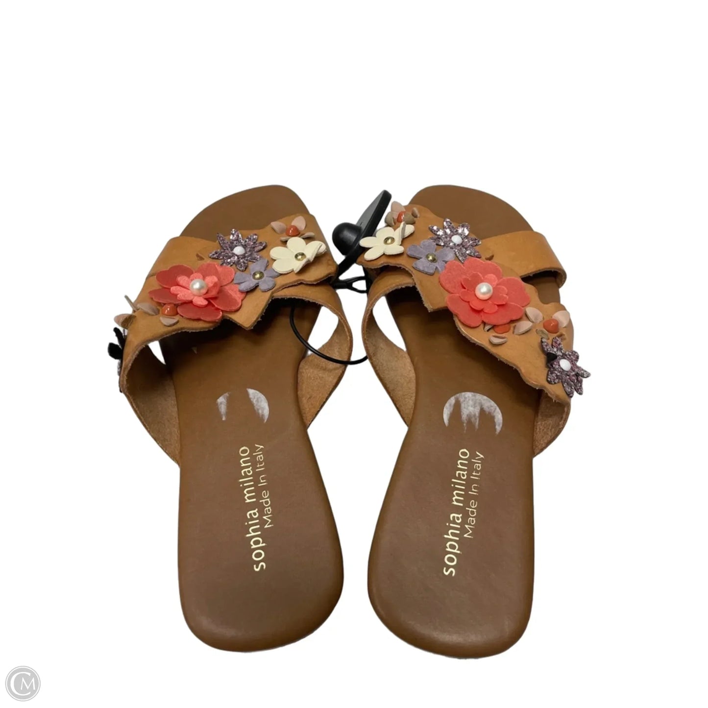 Sandals Flats By SOPHIA MILANO  In Floral Print, Size: 6.5