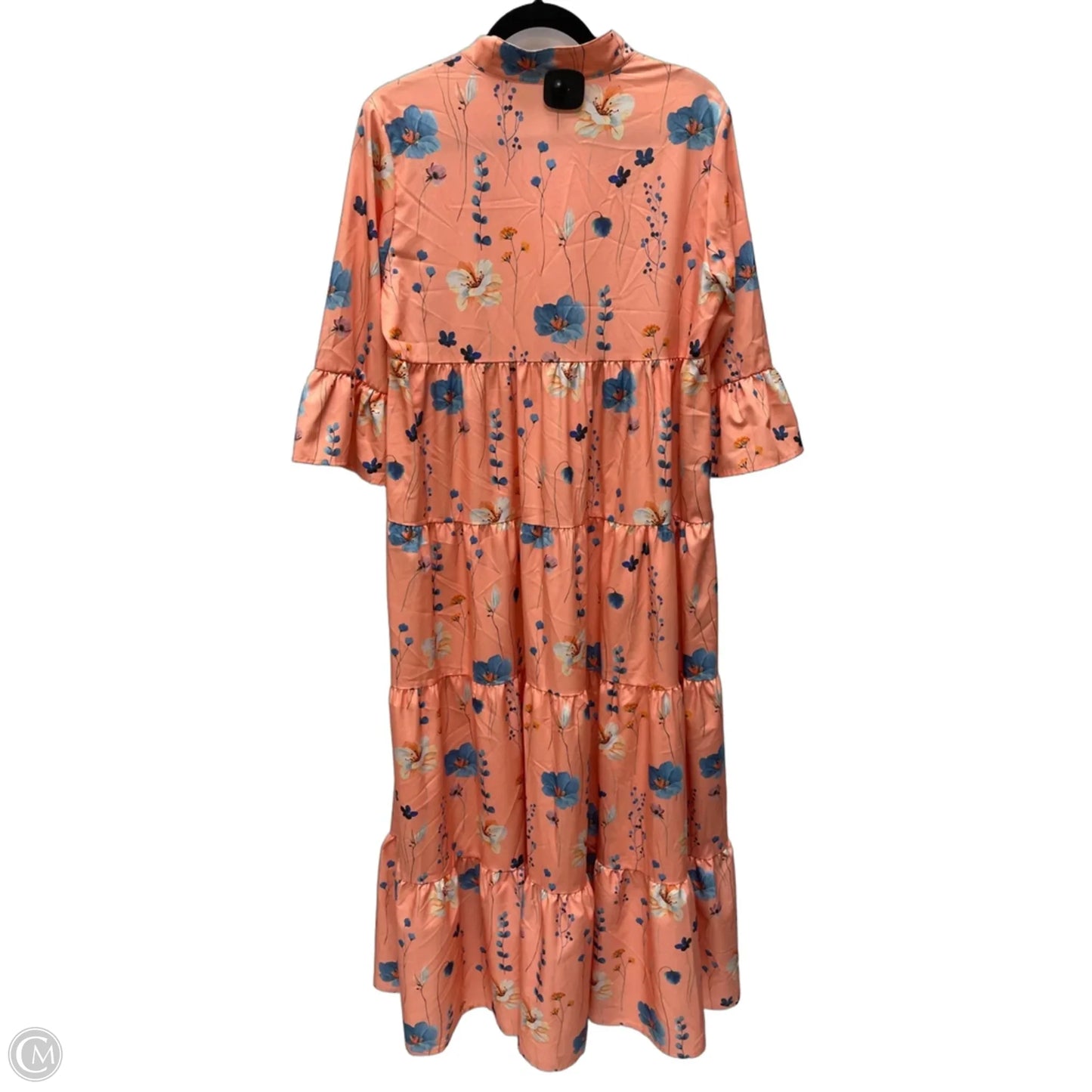 Dress Casual Midi By Shein In Floral Print, Size: S