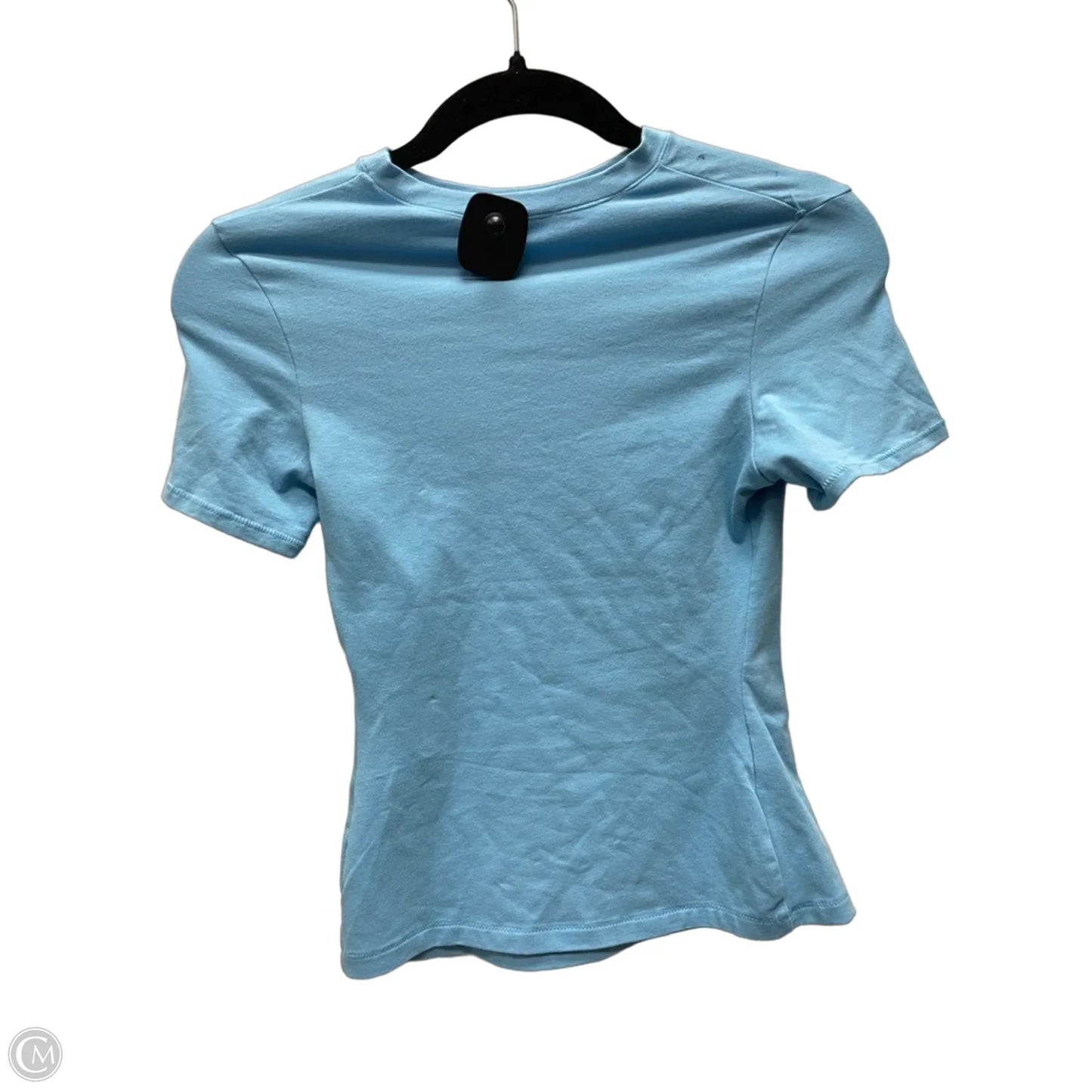 Top Short Sleeve Basic By Skims In Blue, Size: S