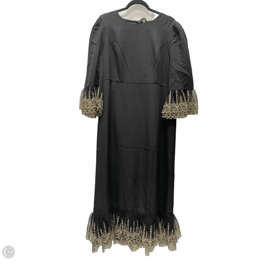 Dress Party Long By Pomander Place In Black & Gold, Size: 1x