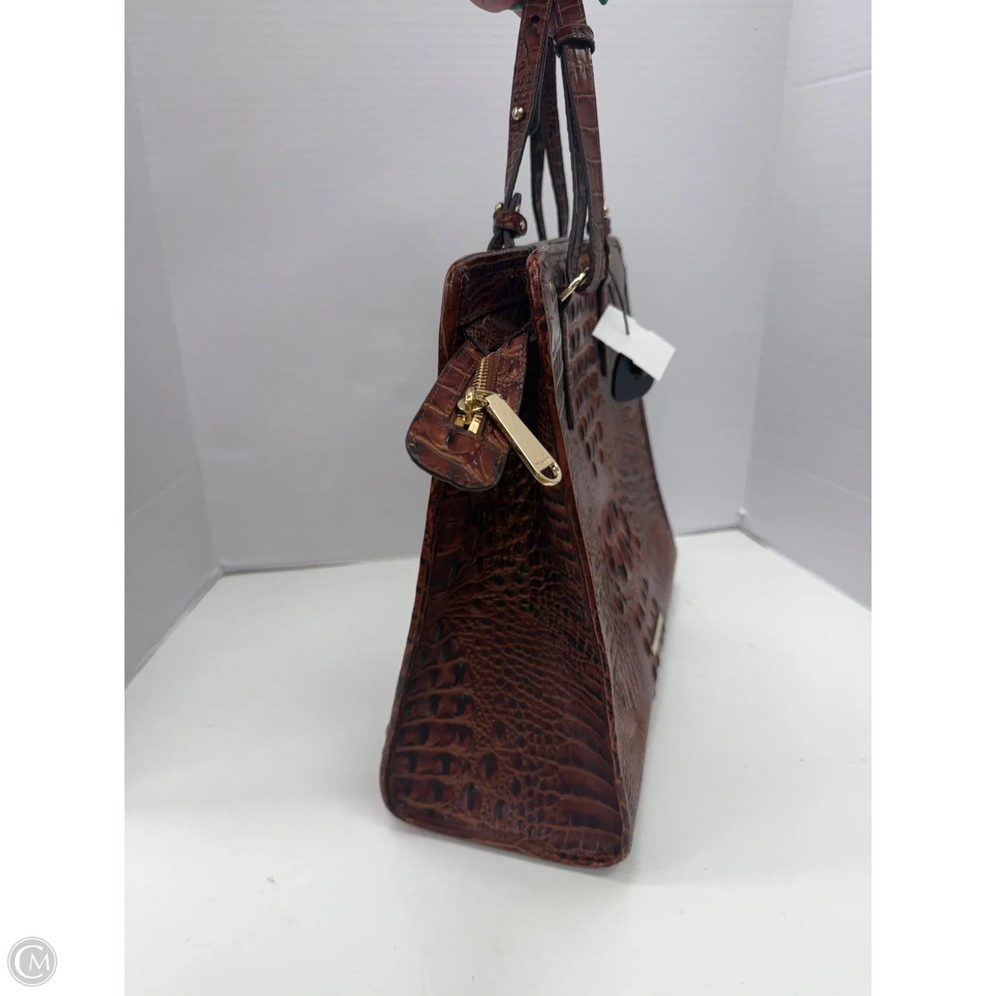 Tote Designer By Brahmin, Size: Large