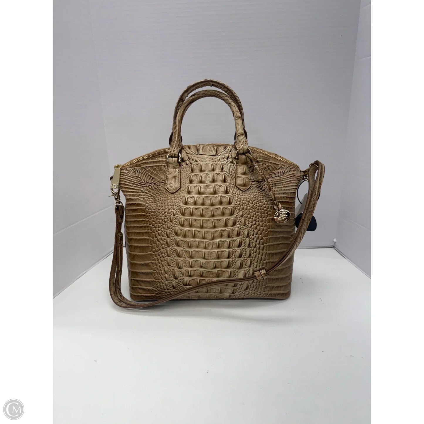 Handbag Designer By Brahmin, Size: Large