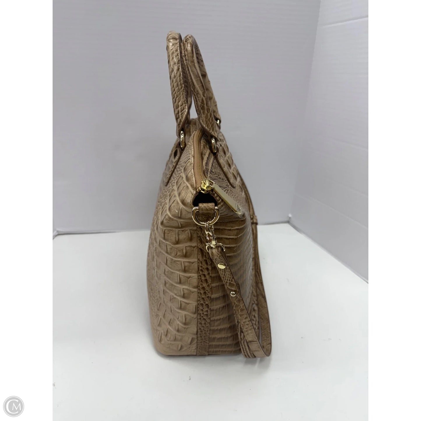Handbag Designer By Brahmin, Size: Large