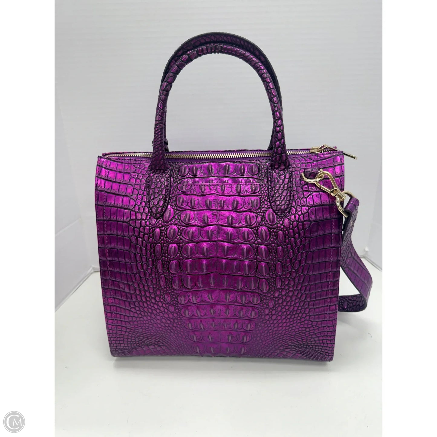 Handbag Designer By Brahmin, Size: Medium
