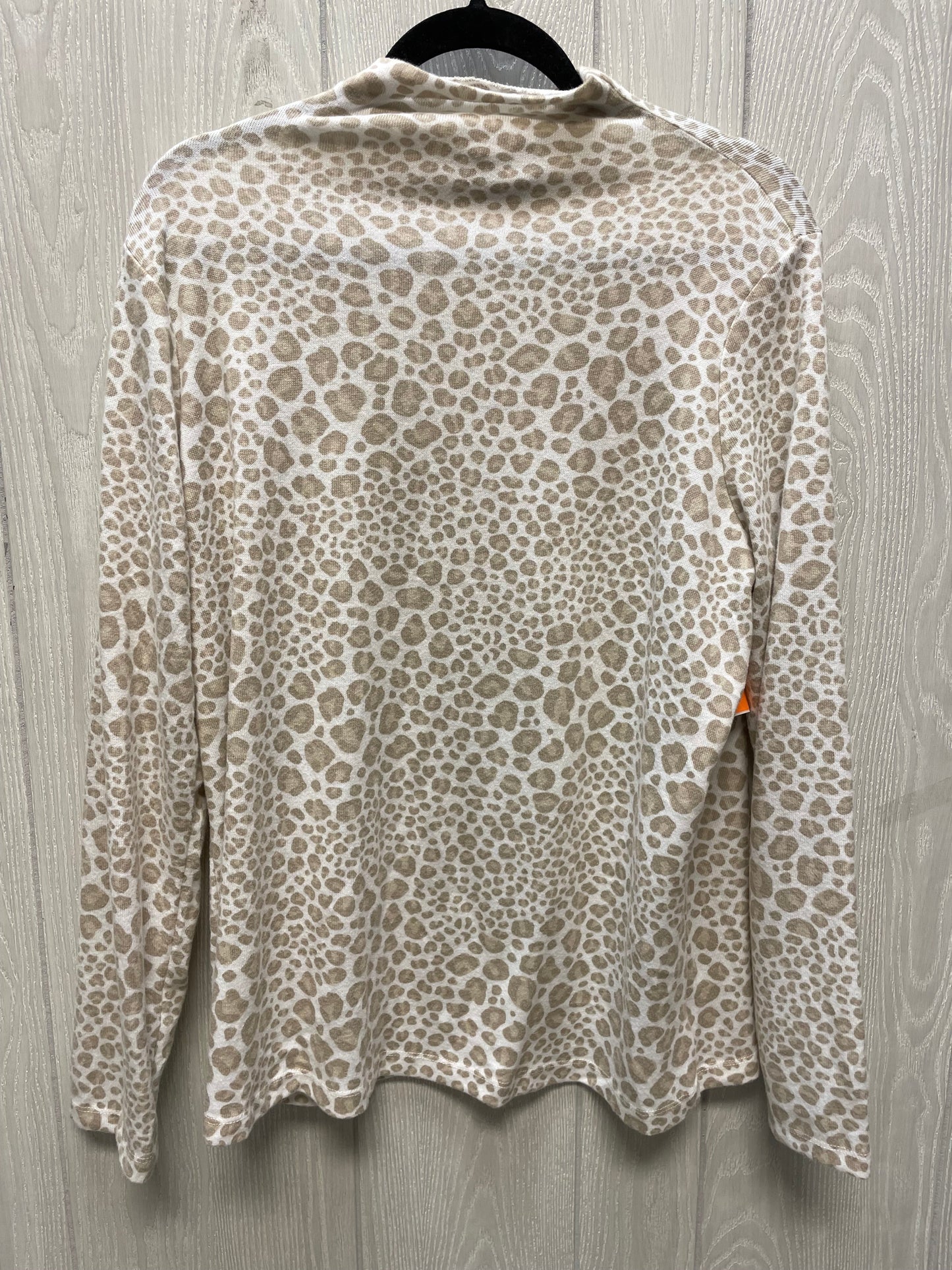 Top Long Sleeve By Clothes Mentor In Animal Print, Size: Xl