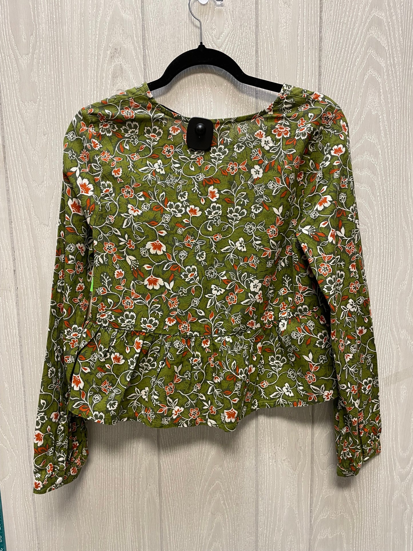 Top Long Sleeve By Ana In Floral Print, Size: Xs