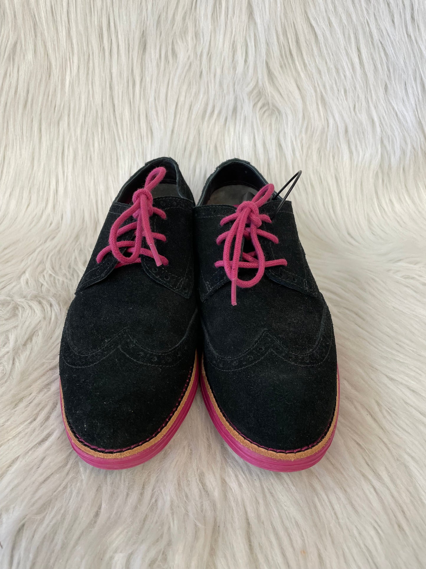 Shoes Flats By Cole-haan In Black & Pink, Size: 7