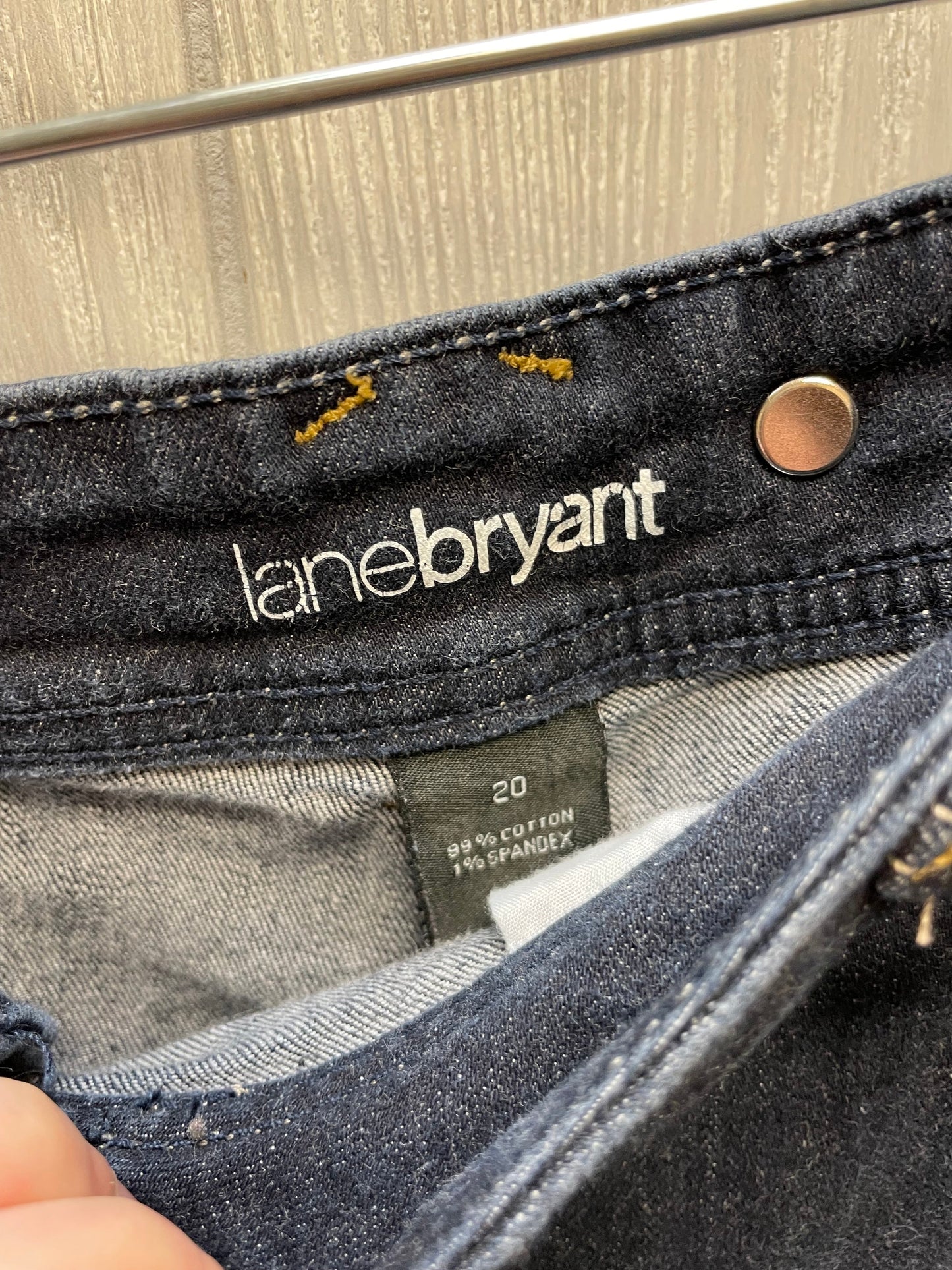 Blue Denim Shorts Lane Bryant, Size 20