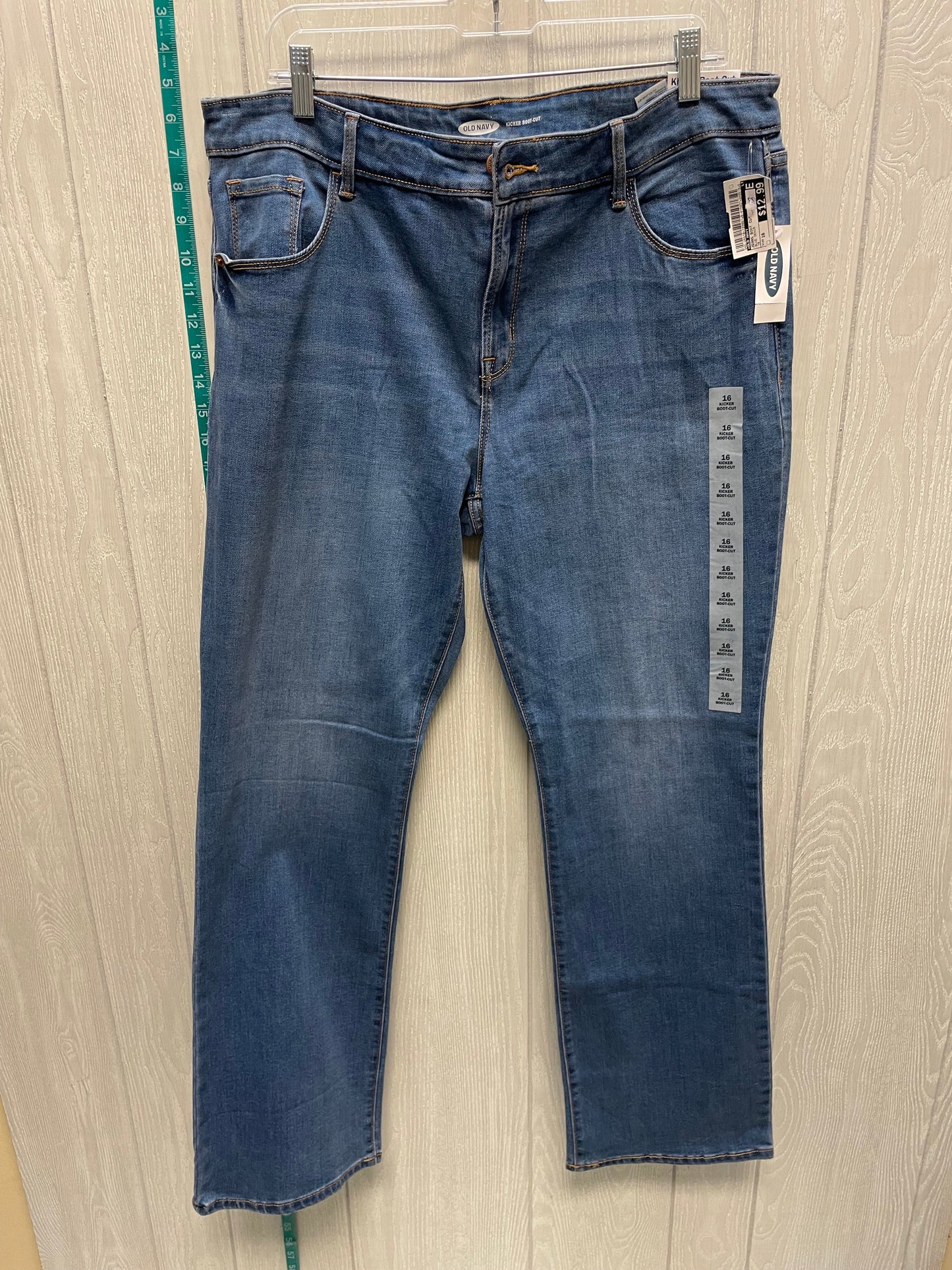 Blue Denim Jeans Boot Cut Old Navy, Size 16