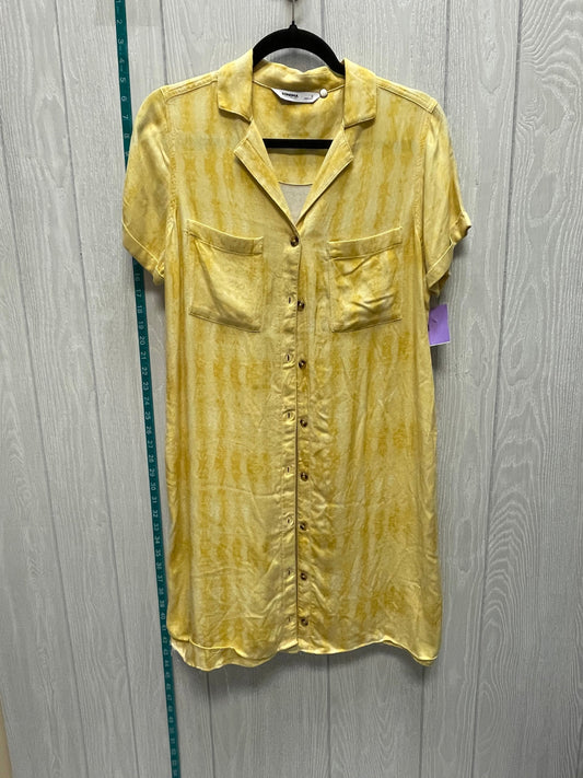 Yellow Dress Casual Short Sonoma, Size S