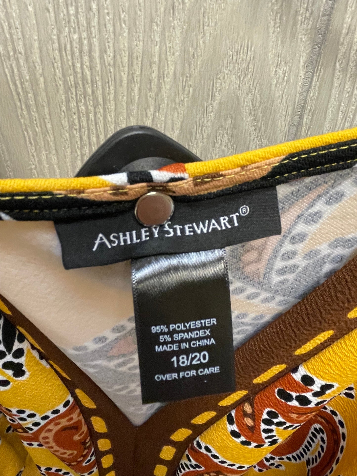 Multi-colored Dress Casual Maxi Ashley Stewart, Size 1x
