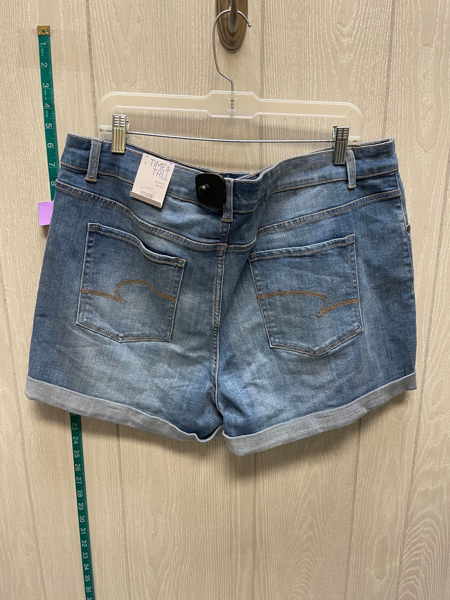 Blue Denim Shorts Time And Tru, Size 20