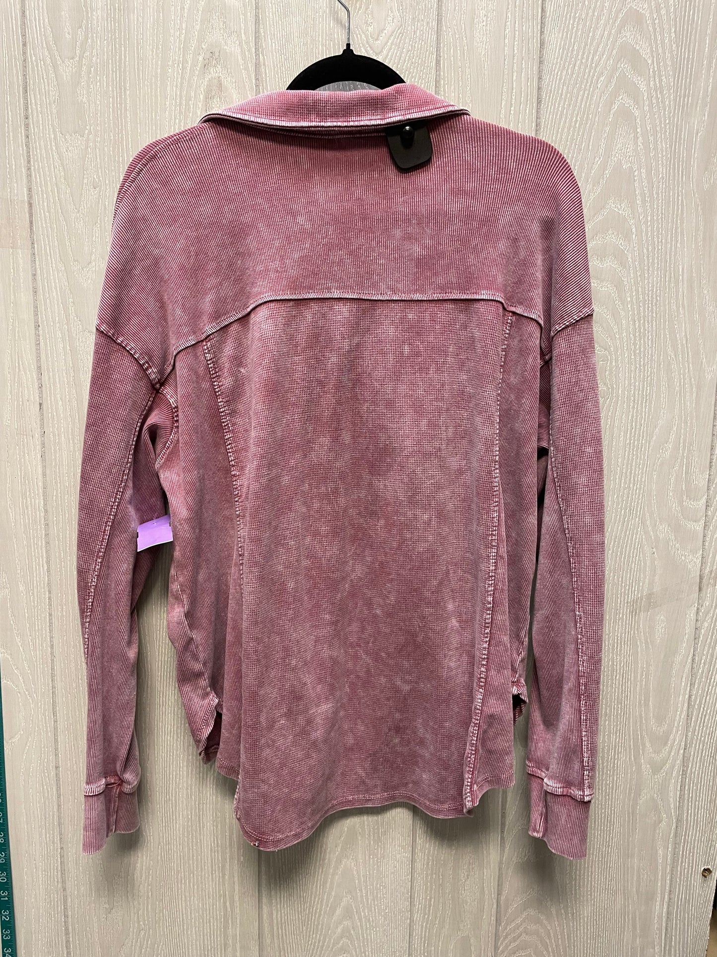 Top Long Sleeve By Jane And Delancey In Red, Size: Xl