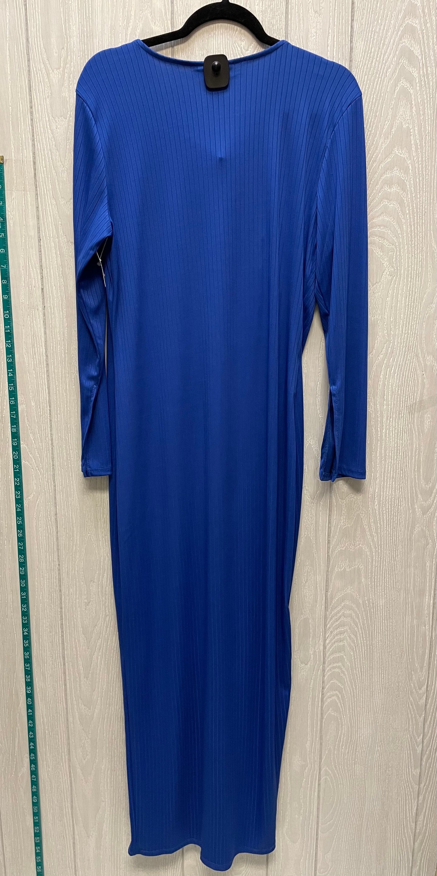 Dress Casual Maxi By Ashley Stewart In Blue, Size: 2x