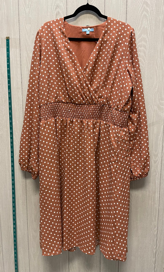 Dress Work By Draper James In Polkadot Pattern, Size: 2x