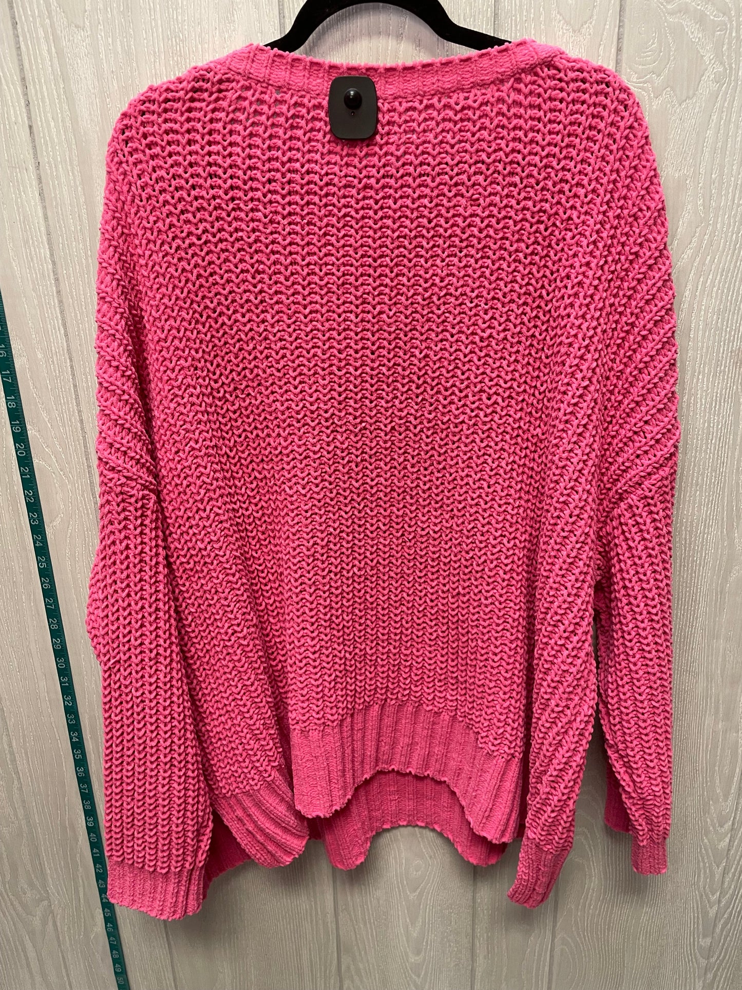 Sweater By American Eagle In Pink, Size: L